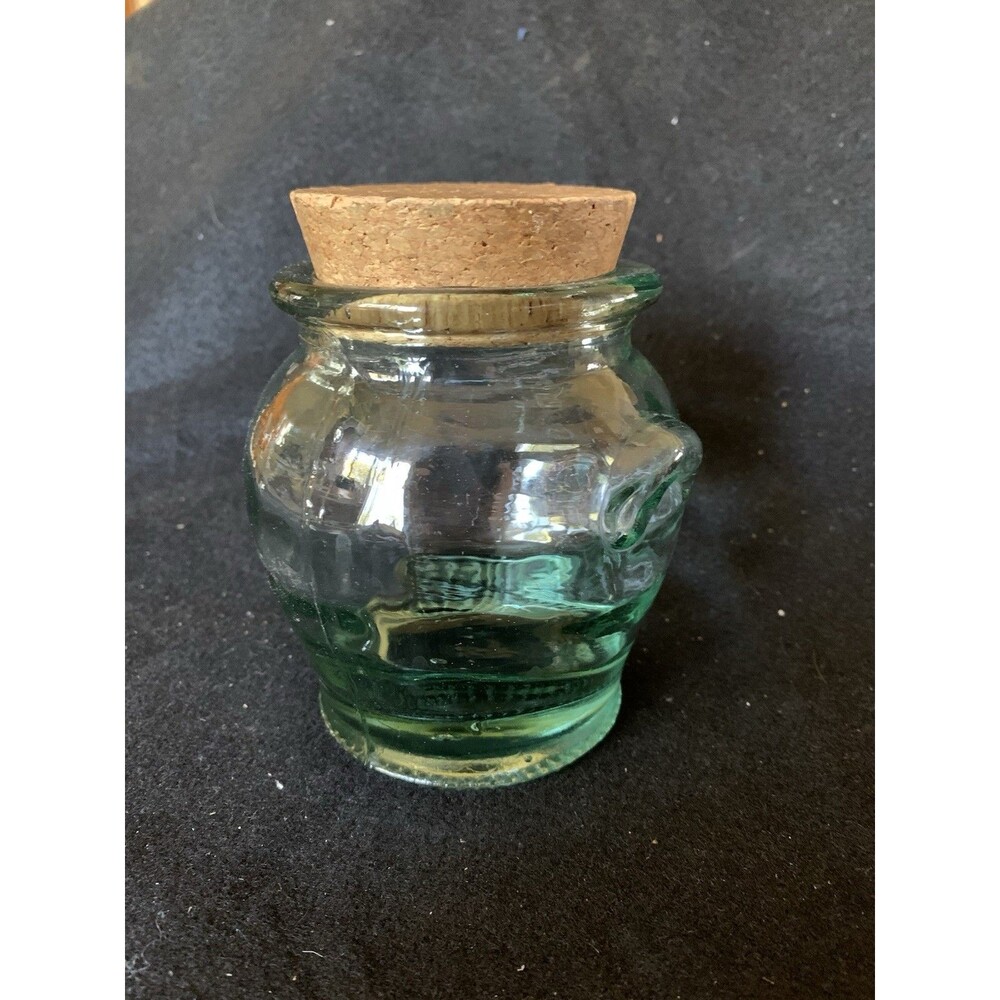 Vintage Ben Rickert Collectible Heavy Glass Jar, Vase, Pot